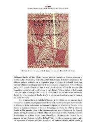 Ediciones Botella al Mar (1946-  ) [Semblanza] / Federico Gerhardt  | Biblioteca Virtual Miguel de Cervantes