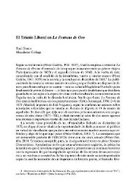El Trienio Liberal en "La Fontana de Oro" / Toni Dorca | Biblioteca Virtual Miguel de Cervantes