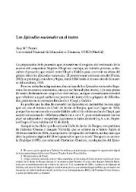 Los "Episodios nacionales" en el teatro / Ana M.ª Freire | Biblioteca Virtual Miguel de Cervantes