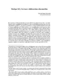 Enrique Gil y Carrasco: colaboraciones desconocidas / Enrique Rubio Cremades | Biblioteca Virtual Miguel de Cervantes
