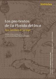 Los pre-textos de "La Florida del Inca" [Fragmento] / José Miguel Martínez Torrejón
 | Biblioteca Virtual Miguel de Cervantes