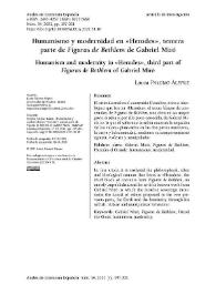 Humanismo y modernidad en «Herodes», tercera parte de "Figuras de Bethlem" de Gabriel Miró / Laura Palomo-Alepuz | Biblioteca Virtual Miguel de Cervantes