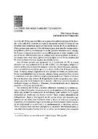 La crisis del 98 en Ganivet y Unamuno / Pilar Concejo Álvarez | Biblioteca Virtual Miguel de Cervantes