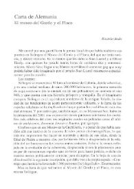 Carta de Alemania. El museo del Gordo y el Flaco / Ricardo Bada | Biblioteca Virtual Miguel de Cervantes