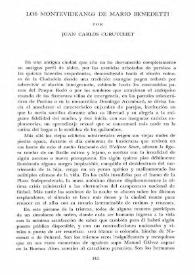 Los montevideanos de Mario Benedetti / por Juan Carlos Curutchet | Biblioteca Virtual Miguel de Cervantes