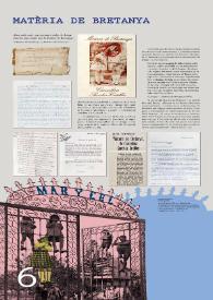 Panell 6: autora de la novel·la "Matèria de Bretanya" | Biblioteca Virtual Miguel de Cervantes