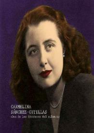 Carmelina Sánchez-Cutillas "Des de les fronteres del silenci" / Joan Borja i Sanz i M. Àngels Francés Díez | Biblioteca Virtual Miguel de Cervantes