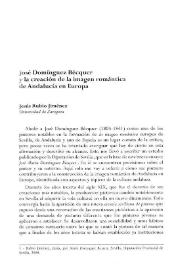 José Domínguez Bécquer y la creación de la imagen romántica de Andalucía en Europa / Jesús Rubio Jiménez | Biblioteca Virtual Miguel de Cervantes