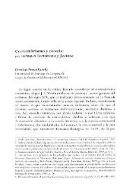 Costumbrismo y novela: en torno a "Fortunata y Jacinta" / Ermitas Penas Varela | Biblioteca Virtual Miguel de Cervantes