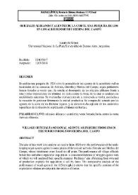 Oficiales aldeanos y agentes de la Corte. Una pesquisa de 1504 en los alrededores de Medina del Campo / Laura Da Graca | Biblioteca Virtual Miguel de Cervantes