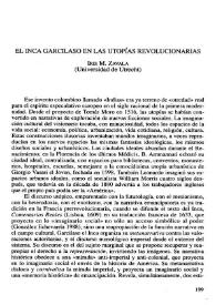 El Inca Garcilaso en las utopías revolucionarias / Iris M. Zavala | Biblioteca Virtual Miguel de Cervantes