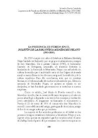 La presencia de Pereda en el "Boletín de la Biblioteca de Menéndez Pelayo" (1919-2018) / Salvador García Castañeda | Biblioteca Virtual Miguel de Cervantes