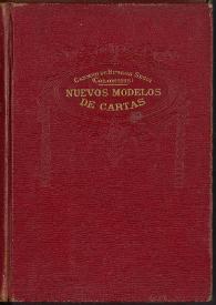 Nuevos modelos de cartas / Carmen de Burgos Seguí (Colombine) | Biblioteca Virtual Miguel de Cervantes