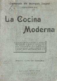La cocina moderna / prólogo y arreglo de Carmen de Burgos Seguí | Biblioteca Virtual Miguel de Cervantes