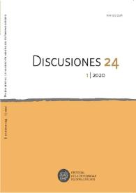 Discusiones. Núm. 24.1, 2020 | Biblioteca Virtual Miguel de Cervantes