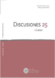 Discusiones. Núm. 25.2, 2020 | Biblioteca Virtual Miguel de Cervantes