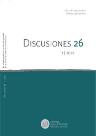 Discusiones. Núm. 26.1, 2021 | Biblioteca Virtual Miguel de Cervantes