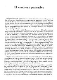 El centauro pensativo / Edgar Montiel | Biblioteca Virtual Miguel de Cervantes