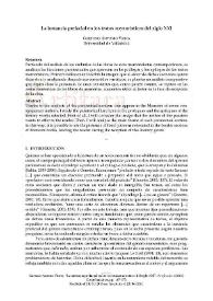 La instancia prefacial en los textos memorísticos  / Gaetano Antonio Vigna | Biblioteca Virtual Miguel de Cervantes