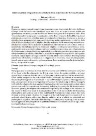 Entre catarsis y religación: Una relectura de la obra lírica de Silvina Ocampo  / Elisabeth Kruse | Biblioteca Virtual Miguel de Cervantes
