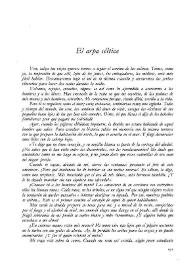 El arpa céltica / Encarna Castejón | Biblioteca Virtual Miguel de Cervantes