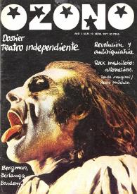 Ozono : revista de música y otras muchas cosas. Núm. 19, abril 1977 | Biblioteca Virtual Miguel de Cervantes