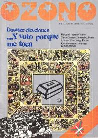 Ozono : revista de música y otras muchas cosas. Núm. 21, junio 1977 | Biblioteca Virtual Miguel de Cervantes