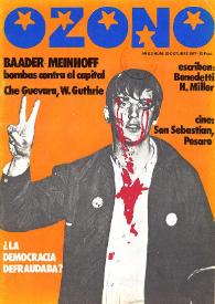 Ozono : revista de música y otras muchas cosas. Núm. 25, octubre 1977 | Biblioteca Virtual Miguel de Cervantes
