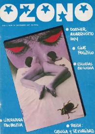 Ozono : revista de música y otras muchas cosas. Núm. 27, diciembre 1977 | Biblioteca Virtual Miguel de Cervantes