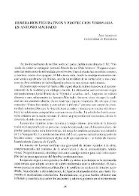 Itinerarios figurativos y proyección visionaria en Antonio Machado / Luis Izquierdo | Biblioteca Virtual Miguel de Cervantes