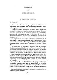 Honduras / por Carlos Hidalgo H. | Biblioteca Virtual Miguel de Cervantes