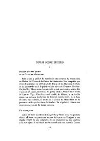 Cuadernos Hispanoamericanos, núm. 151 (julio 1962). Brújula de actualidad. Notas sobre teatro / Ricardo Doménech | Biblioteca Virtual Miguel de Cervantes