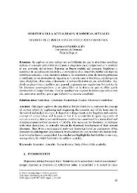 Semiótica de la actualidad y semióticas actuales / Francisco Linares Alés | Biblioteca Virtual Miguel de Cervantes