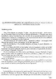 La Institución Libre de Enseñanza en la vida y en la obra de Antonio Machado / Antonio Jiménez-Landi  | Biblioteca Virtual Miguel de Cervantes
