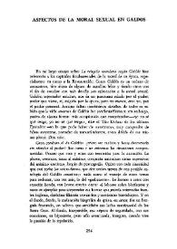 Aspectos de la moral sexual en Galdós / Federico Sopeña | Biblioteca Virtual Miguel de Cervantes