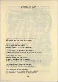 Amistad de ayer / Carlos Rodríguez Spiteri | Biblioteca Virtual Miguel de Cervantes