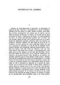 Apariencias del absurdo / Jaime Barylko | Biblioteca Virtual Miguel de Cervantes