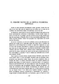 El hombre nuevo en la novela picaresca española / Rosario Rexach | Biblioteca Virtual Miguel de Cervantes