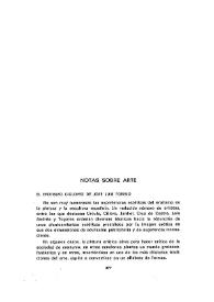 Cuadernos Hispanoamericanos, núm. 275 (mayo 1973). Notas sobre arte / Raúl Chávarri | Biblioteca Virtual Miguel de Cervantes