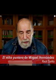 "El niño yuntero" recitado por Raúl Zurita | Biblioteca Virtual Miguel de Cervantes