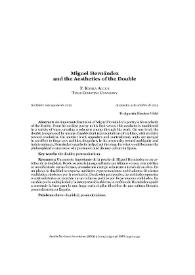Miguel Hernández and the Aesthetics of the Double / F. Komla Aggor | Biblioteca Virtual Miguel de Cervantes