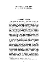 Panteísmo y liberalismo en el siglo XIX español / Diego Núñez | Biblioteca Virtual Miguel de Cervantes