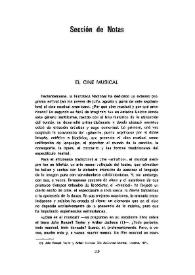 El cine musical / José Agustín Mahieu | Biblioteca Virtual Miguel de Cervantes