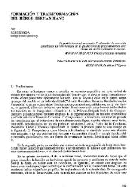 Formación y transformación del héroe hernandiano / por Rei Berroa   | Biblioteca Virtual Miguel de Cervantes