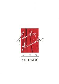 Carlos Arniches y el teatro : exposición del 27 de marzo al 30 de abril de 1995 | Biblioteca Virtual Miguel de Cervantes