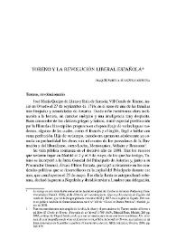 Toreno y la revolución liberal española  / Joaquín Varela Suanzes-Carpegna | Biblioteca Virtual Miguel de Cervantes