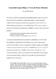 Una memoria que obliga: el "Nexus" de Nancy Morejón / Ineke Phaf-Rheinberger | Biblioteca Virtual Miguel de Cervantes