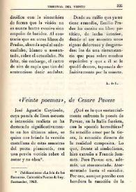"Veinte poemas", de Cesare Pavese  / L. de L.  | Biblioteca Virtual Miguel de Cervantes