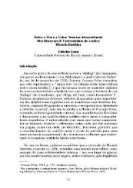 Entre a voz e a letra: Tensões interculturais nos discursos e testemunhos de e sobre Micaela Bastidas / Cláudia Luna | Biblioteca Virtual Miguel de Cervantes