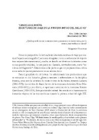 Gino(geo)grafías. Escrituras de viaje en la primera mitad del siglo XX / Gilda Luongo | Biblioteca Virtual Miguel de Cervantes